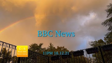 BBC News intro 11pm 18.12.21 MOCK
