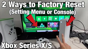 Jak restartovat konzoli Xbox Series S?