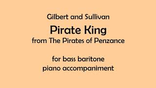 Pirate King: piano accompaniment