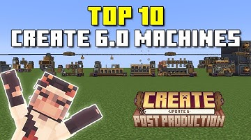 The TOP 10 Create Mod 6 Machines You NEED In Your World!