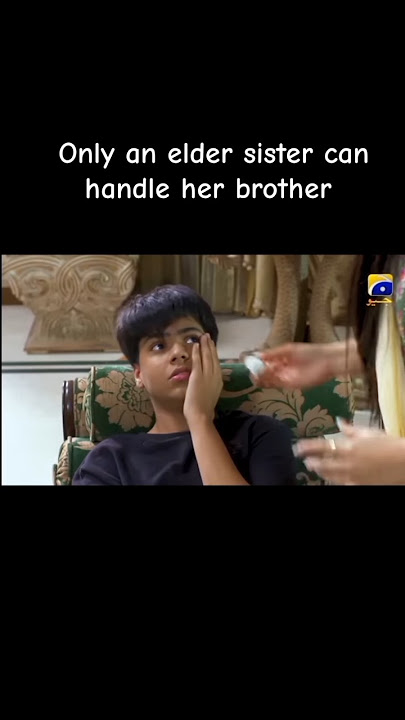 Only an elder sister can control his brother#sister#brother #drama#eldersister#slap #aaspaas#shorts