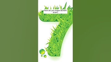 For the AlgeBROS! How do you make 7 an even number?  #funnyvideo #viral #funny #maths #math