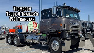 Thompson Truck & Trailer’s 1981 Transtar 4070B Cabover