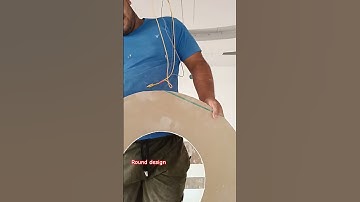 gypsum falsiling round design #round design #shorts #shortvideo