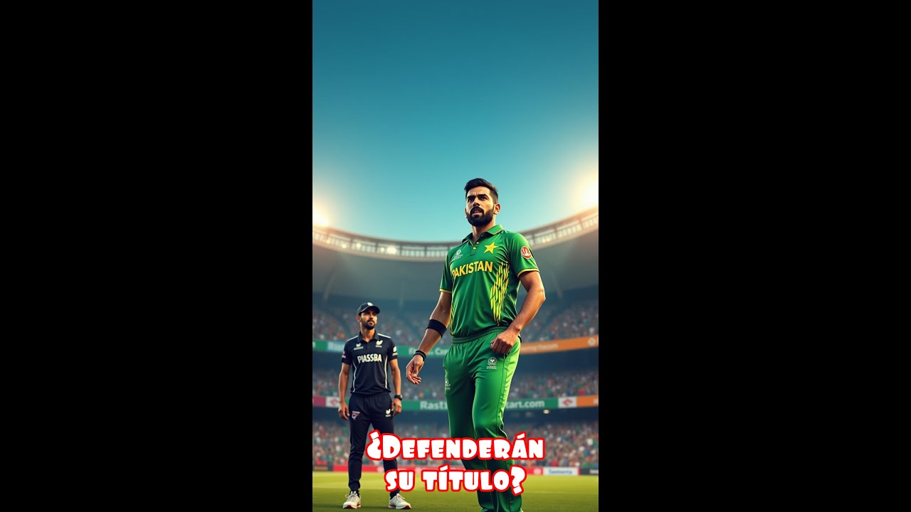 ¡Copa Mundial de Críquet ICC 2025! Pakistán vs Nueva Zelanda en Karachi 🏏🔥