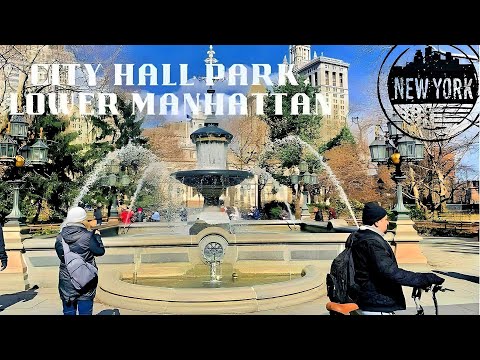 Video: City Hall Park në Manhattan