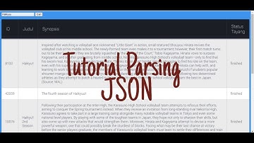 Tutorial Parsing API JSON dengan PHP [Fetch Anime Content] [Scraping]
