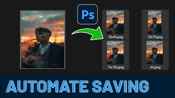 Automate Saving Different Sizes in Photoshop  With Script - Use ChatGPT/Perplexity tutorial