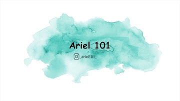 My New Intro!! (Ariel 101)
