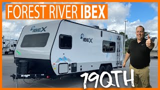 All New IBEX  The SMALLEST Toy Hauler Travel Trailer