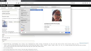 UB Website Staff Profile Instruction Video