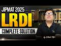 JIPMAT Complete LRDI PYQs 2025 | Detailed Solution &amp; Analysis | IPM Pathshala