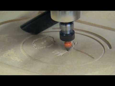 Coner CNC router, material MDF