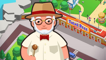 MAX LEVEL in Idle Theme Park Tycoon Gameplay Android,iOS (Walkthrough)