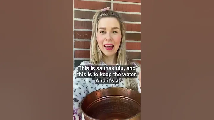 3 Finnish Essentials for a Sauna #shorts