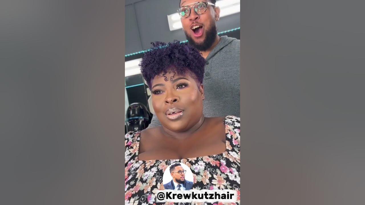 This hair transformation is giving older queens 👑 a chance to be young again😘#barberlove #hairmaster
