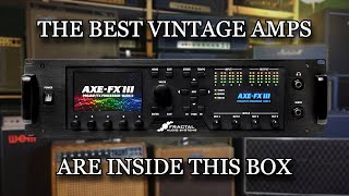 Why TUBE AMP PURISTS Love The Axe-Fx/FM9/FM3 ||  (Cygnus X-3 Software Demo)