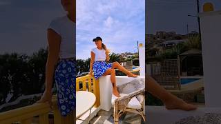 a beautiful girl is sitting on the balcony and did she see something? #Keycath