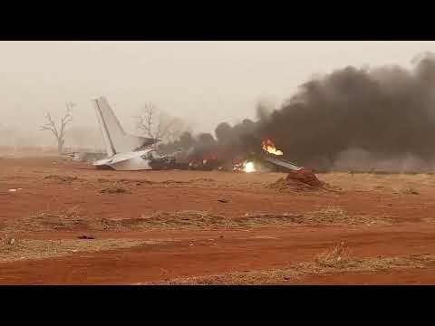 Güney Sudan Hava Kuvvetleri'nin askeri kargo uçağı düştü