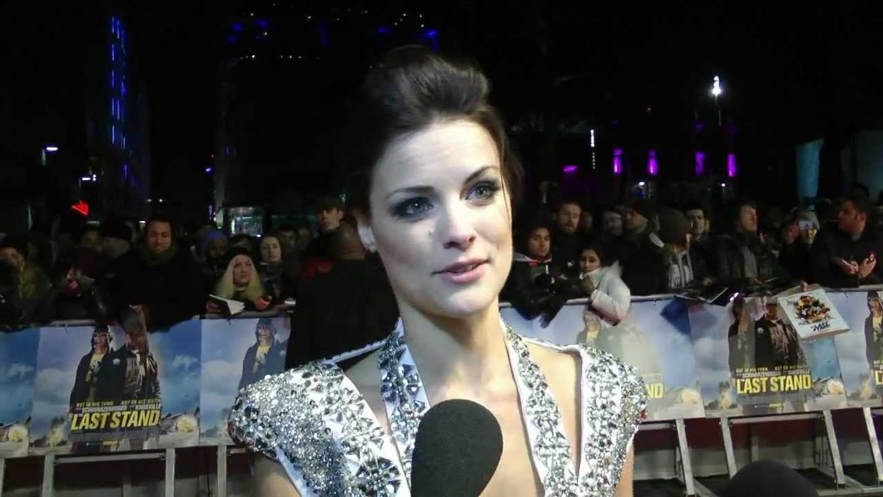 Jaimie Alexander Interview - The Last Stand Premiere - YouTube