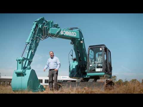 KOBELCO SK135SRD-5 本体のみ 新車納車 KOBELCO SK135SR 後方超小旋回ショベル - YouTube