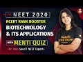 Biotechnology & Its Applications | Class 12 | NEET 2020 | Dr.Vani Sood | Vedantu BioTonic For NEET