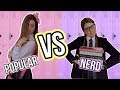 Popular vs nerd natasha vs emily  bianki place 