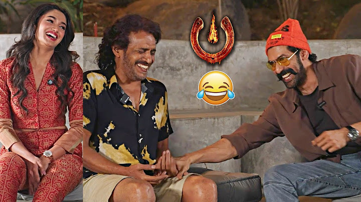 Upendra X Rana Daggubati | A Wild And Unfiltered Intervie  #UITheMovie | Rana Interview With Upendra