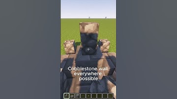 Mini minecraft castle #minecraft #minecraftbuilding #tutorial