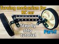 DIY Turning mechanism for RC I  Meccano parts I PART-2