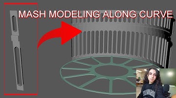 Modeling MAYA structures 2: MASH curve