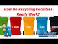 How do recycling facilities separate materials  mrfs how to recycle