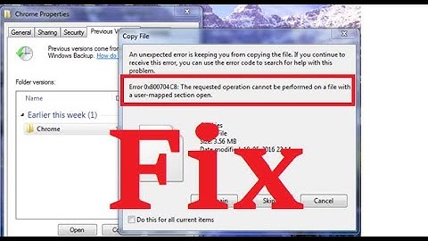 Fix -  Error Code 0x800704C8 on Windows 10 When Copying Files
