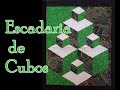 Escadaria de Cubos - Patchwork Fácil