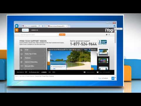 How to change security settings of Internet Explorer® 10 Preview on a Windows® 7 PC