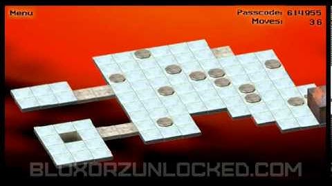 Bloxorz Level 33 - 65 moves (minimum)