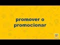 Promover o promocionar  abcdefiore