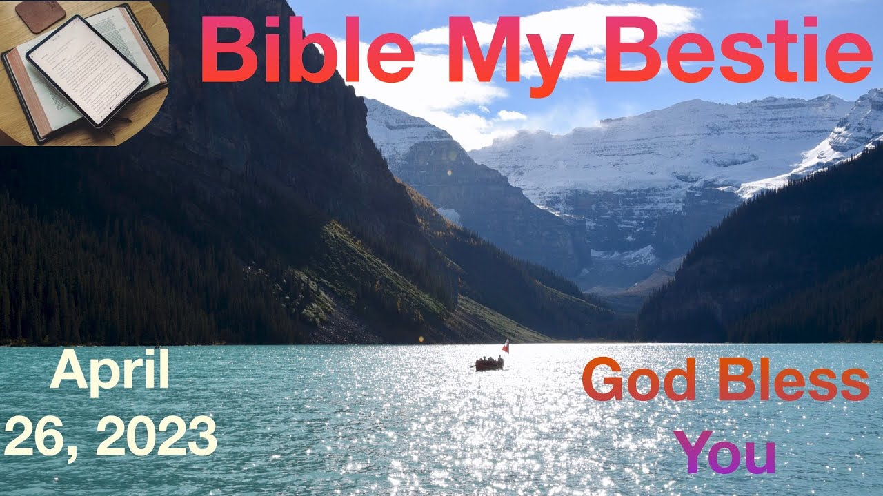 April 26th Scripture Bible Verse of the Day: April 26, 2023 - YouTube