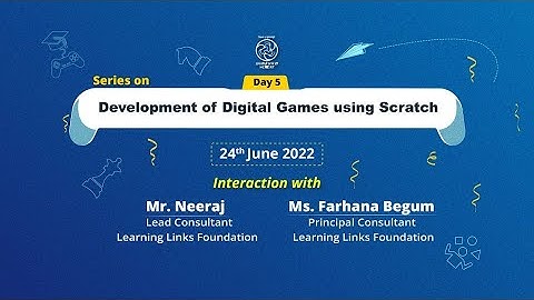 Online Training on Game Based Learning: Development of Digital Games Using Scratch