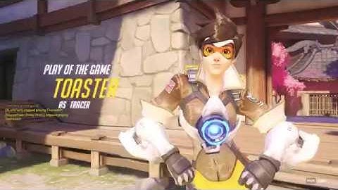 Overwatch: Tracer POTG (Pulse Bomb Triple Kill)