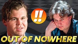 Spectacular Tactic out of NOWHERE | Vincent Keymer vs Magnus Carlsen | Superbet Rapid Warszaw 2024