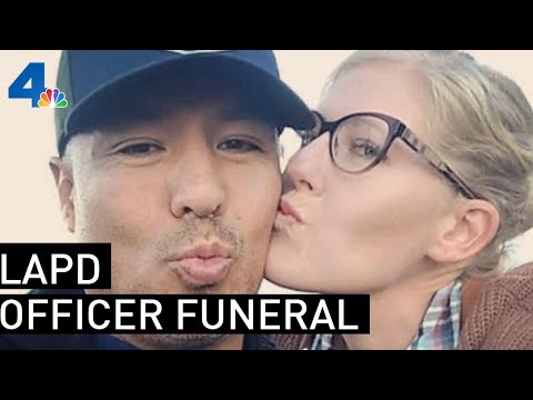Funeral Service Held for LAPD Officer Who Died From COVID-19 | NBCLA