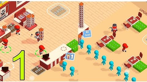 Fried Chicken Royale Gameplay Walkthrough Drive Thru Unlocked Part 1 ( android,iOS gameplay )