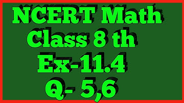 Ex-11.4 Q-5,6 | Chapter 11 | Mensuration | Class 8th Math | NCERT |