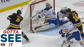GOTTA SEE IT: Malcolm Subban Reaches Behind Himself For Save Of The Year Candidate On Goal Line