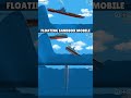 Different Ships vs Tsunami in Floating Sandbox Mobile #floatingsandbox