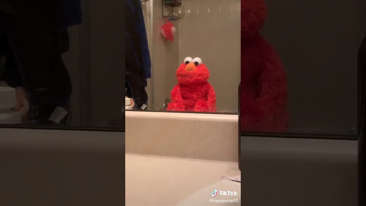 Funny of Elmo on tik tok reactions YouTube