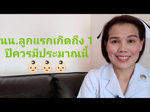 วีดีโอ: อัตราการเพิ่มของน้ำหนักในทารกแรกเกิดในแต่ละเดือน