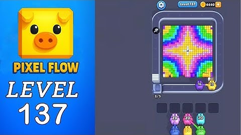 Pixel Flow Level 137 Walkthrough