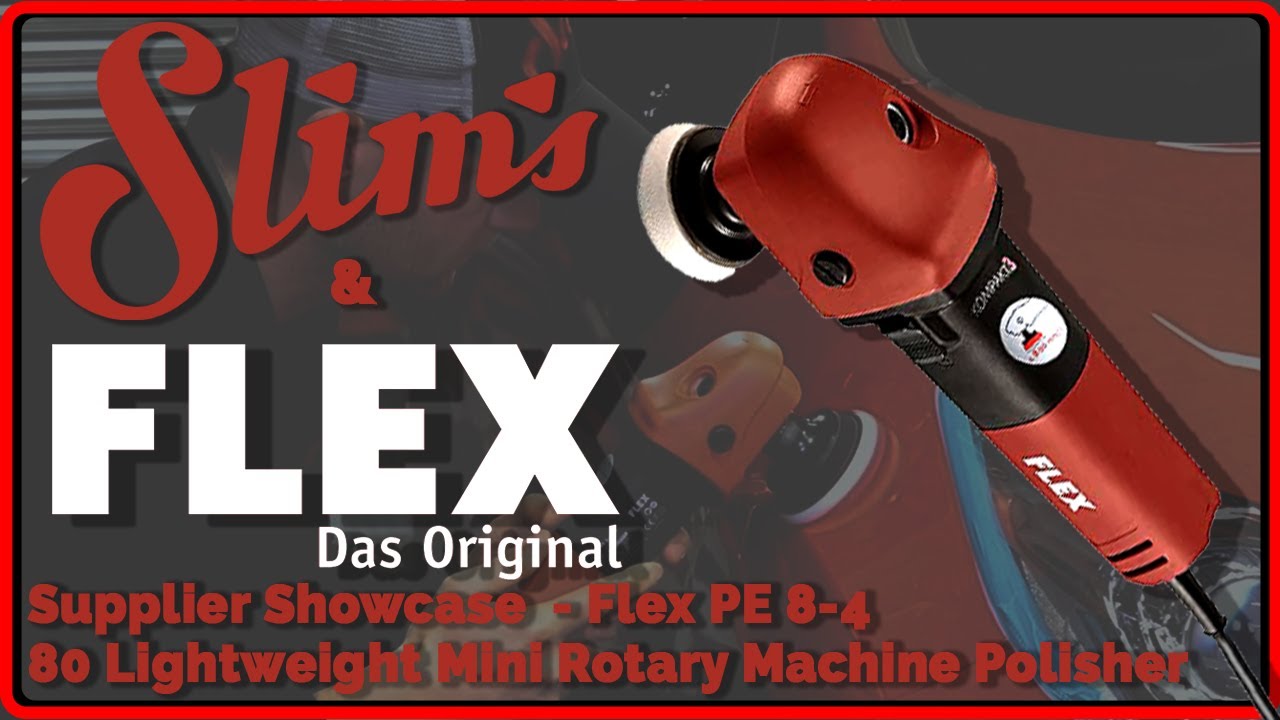 How to Polish with the FLEX PE 8-4 80 Lightweight Mini Rotary Machine  Polisher 